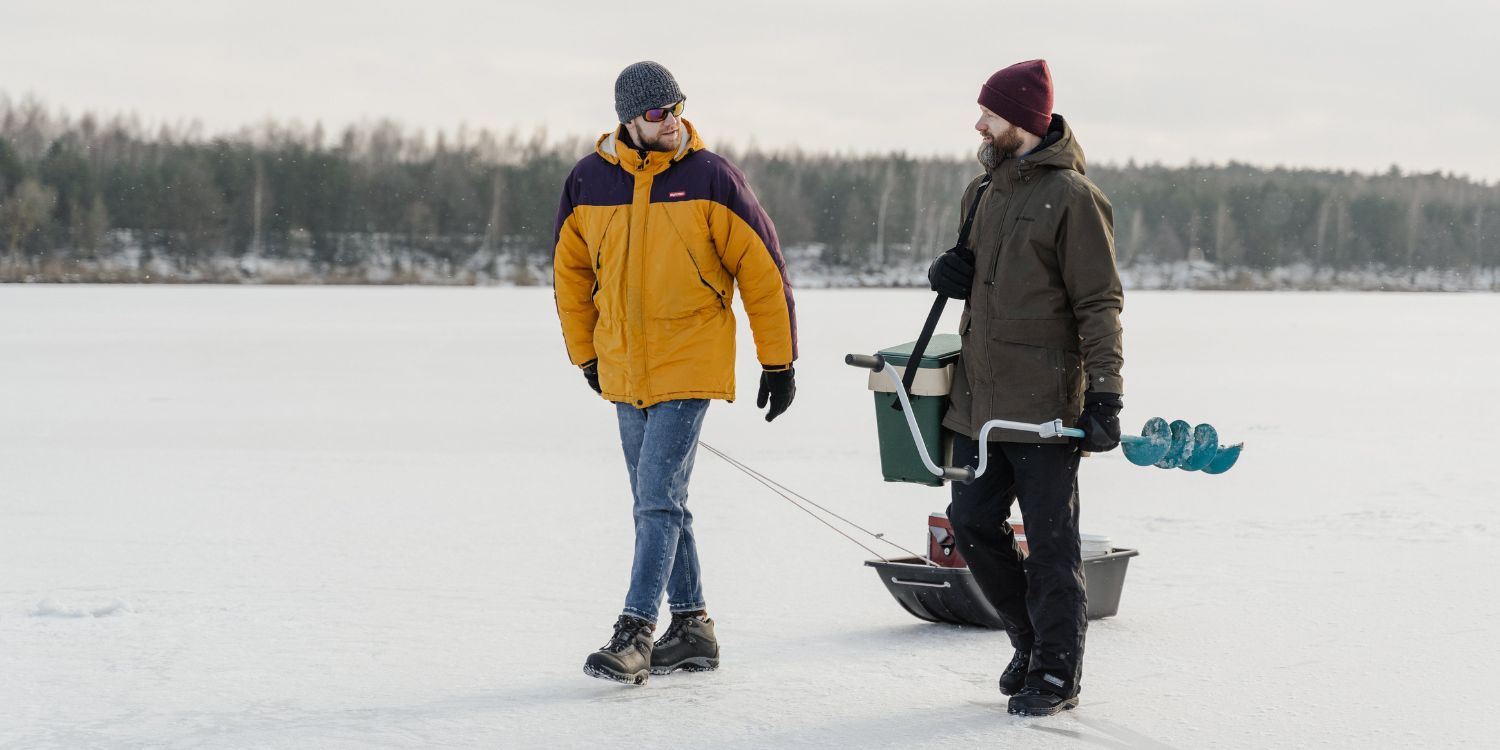 best accessories for ice fishing Caddy 2.0 Built for Ice Anglers Who Demand Efficiency The Ice Fishing Sled Organization Bundle is perfect for passionate ice anglers looking to customize and organize their sled for maximum efficiency Vincreem 2 Pcs 35.4'' Ice