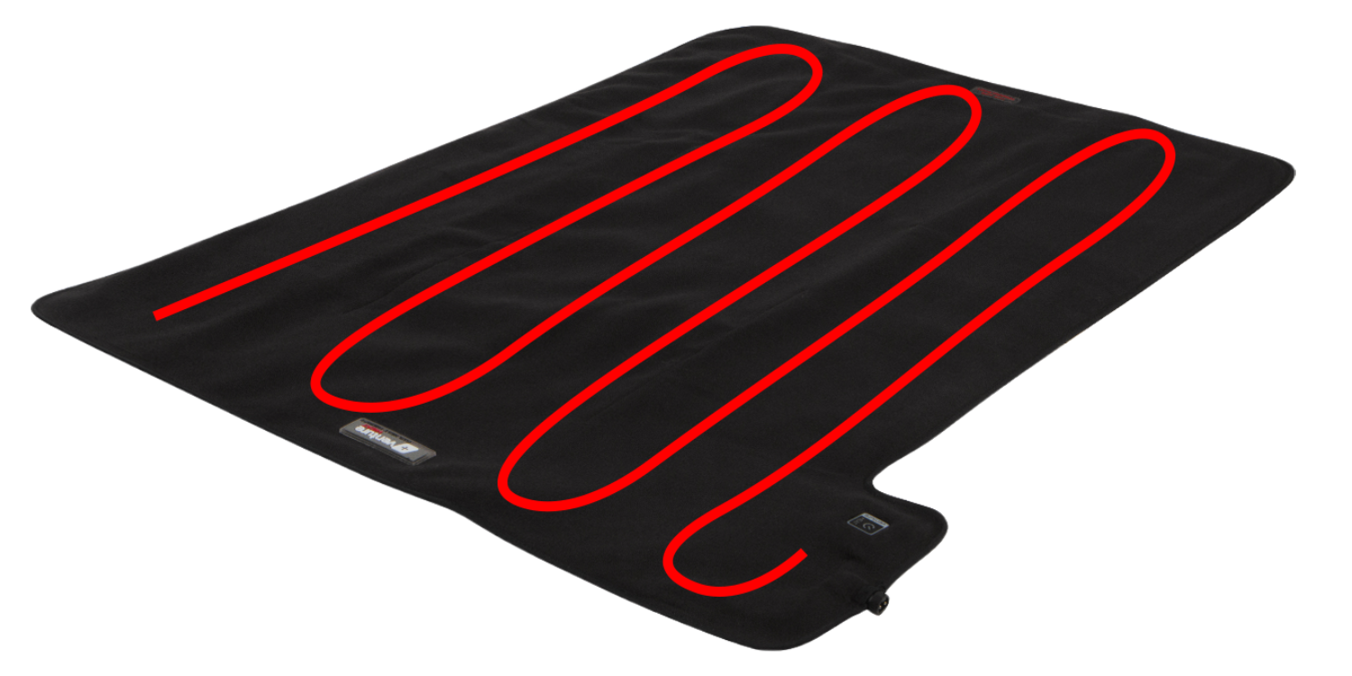 XL Infrared Heating Pad with coils