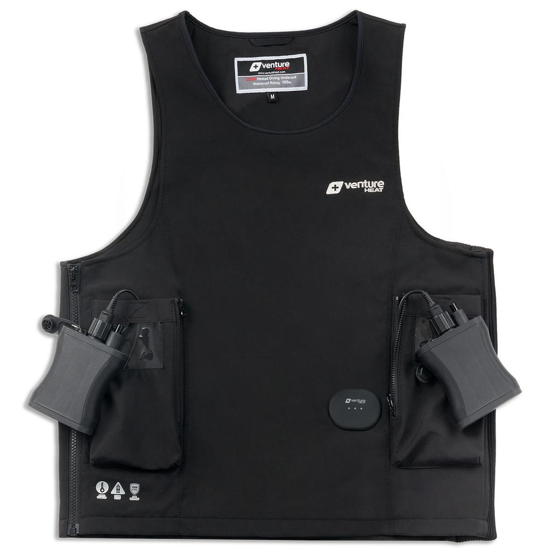 Venture Heat PRO V3 Waterproof Heated Diving Vest - Info