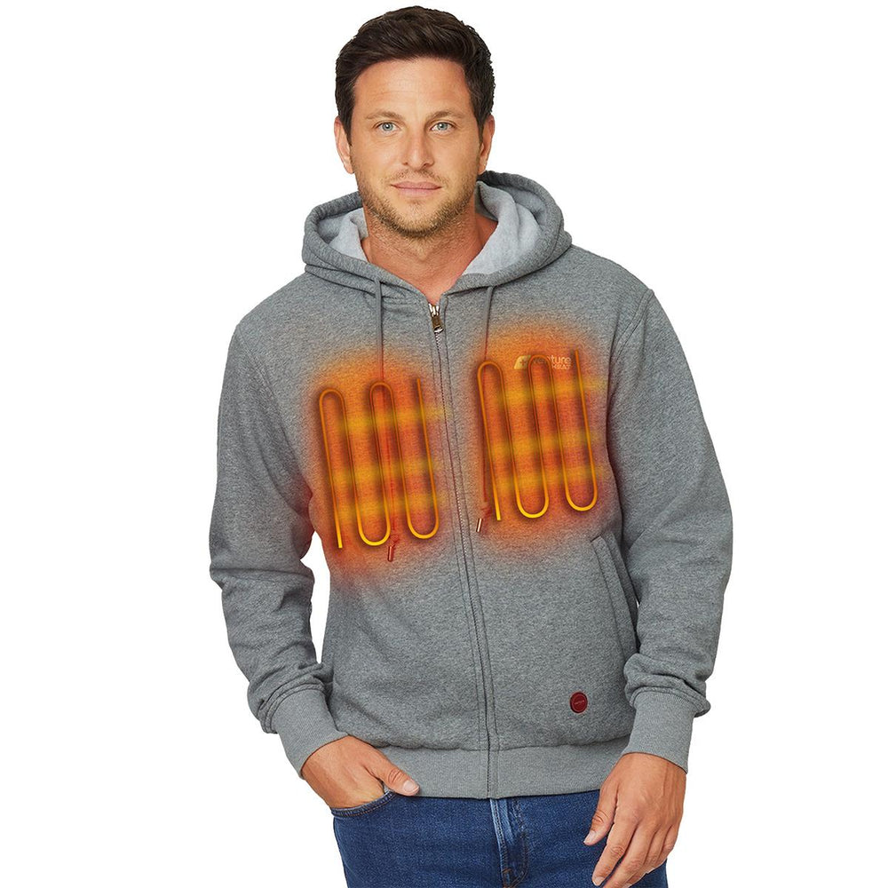 Venture Heat 7V Bluetooth Battery Heated Hoodie - Front