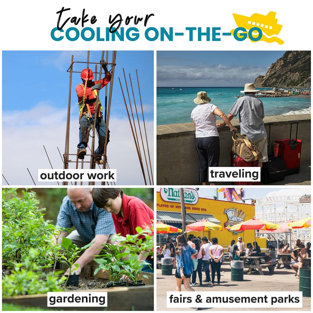 Venture Heat 5V 1 Speed Wearable Cooling Cooling Fan Vest