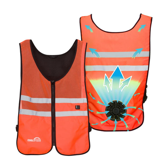 Venture Heat 5V 3 Speed Wearable Cooling Cooling Fan Vest - Front