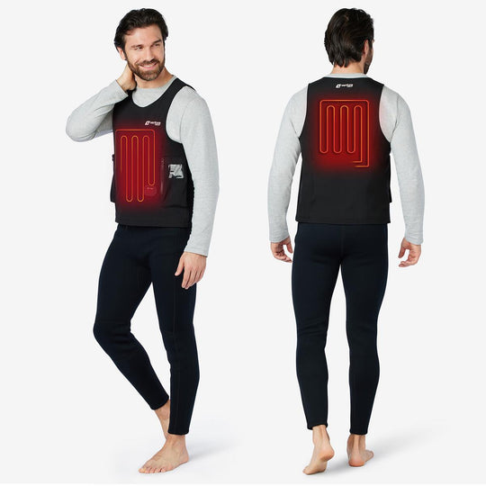 Venture Heat PRO V3 Waterproof Heated Diving Vest - Left