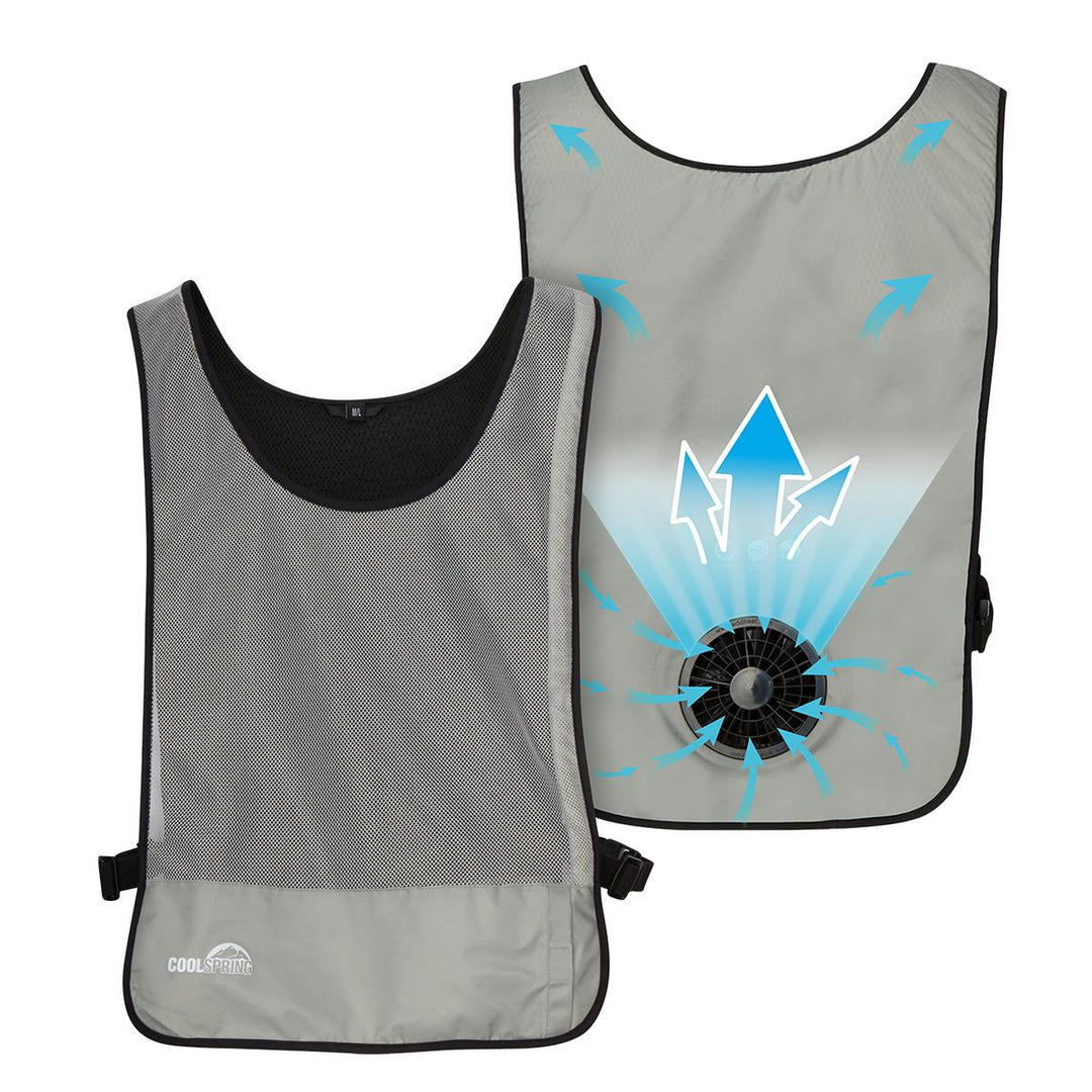 Venture Heat 5V 1 Speed Wearable Cooling Cooling Fan Vest - Front