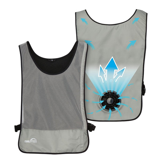 Venture Heat 5V 1 Speed Wearable Cooling Cooling Fan Vest - Front
