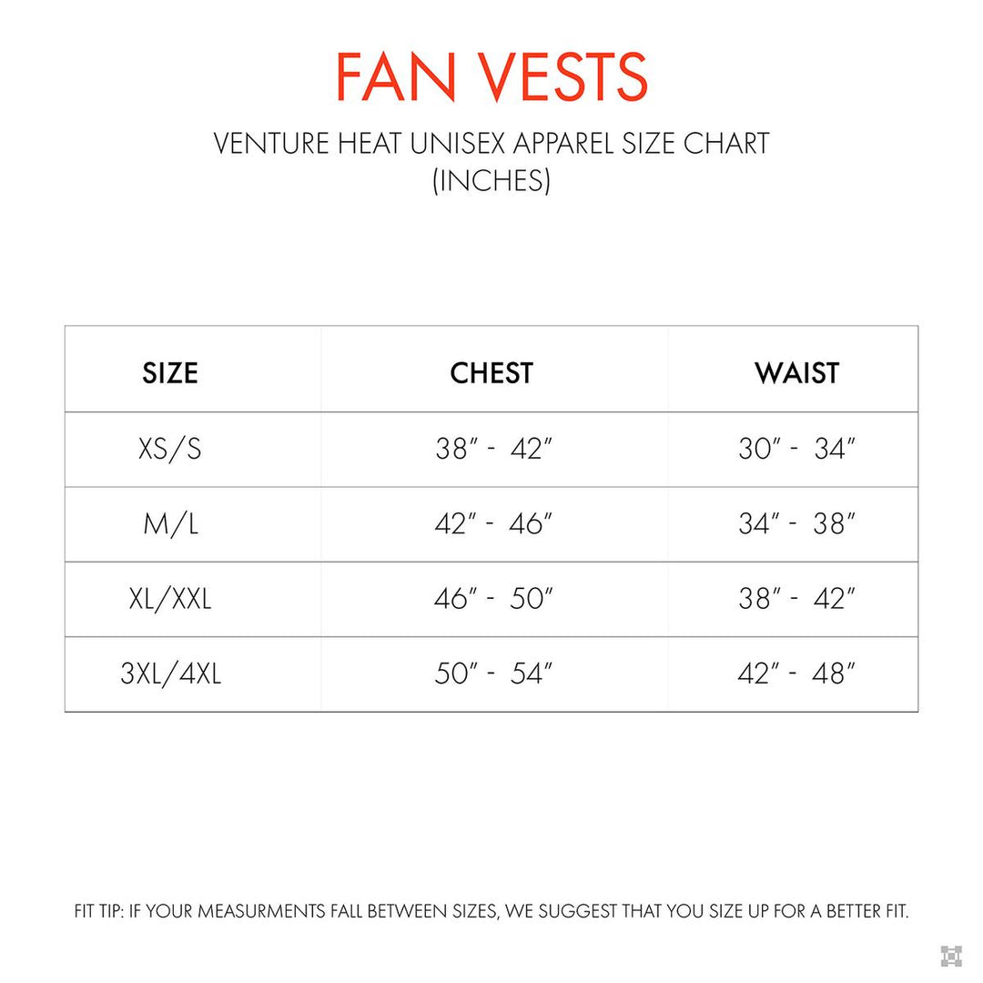 Venture Heat 5V 1 Speed Wearable Cooling Cooling Fan Vest