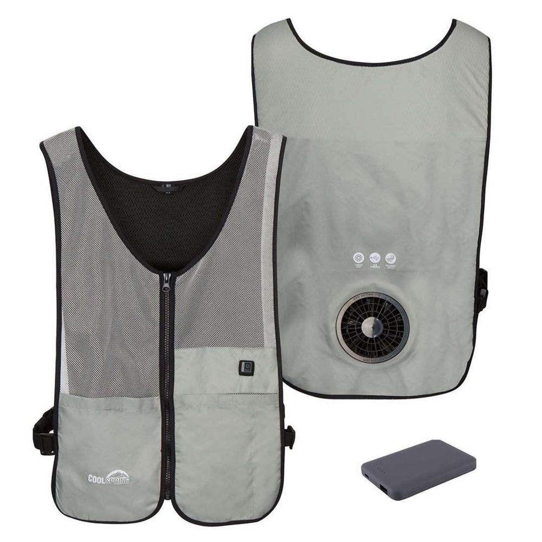 Venture Heat 5V 3 Speed Wearable Cooling Cooling Fan Vest - Front