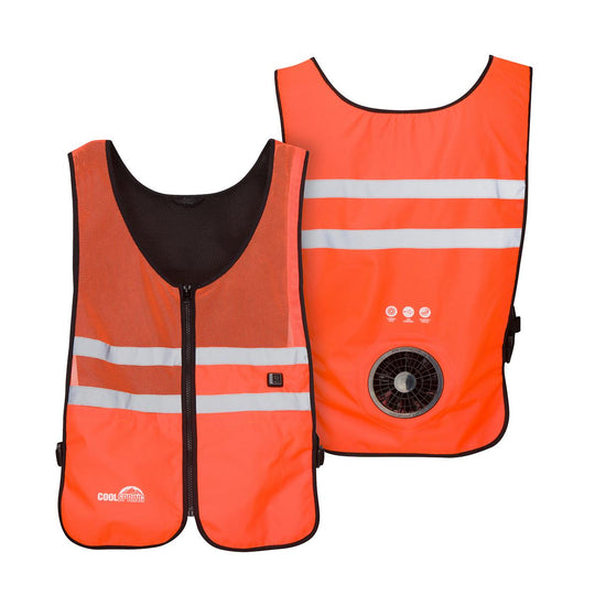 Venture Heat 5V 3 Speed Wearable Cooling Cooling Fan Vest - Heated