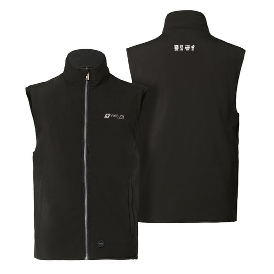 Venture Heat 12V Men's PROMAX Bluetooth Battery Heated Vest - Back