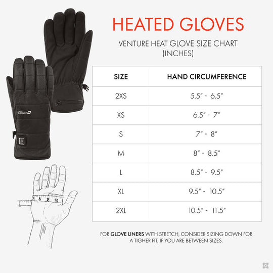 Venture Heat Battery Heated Glove Liners