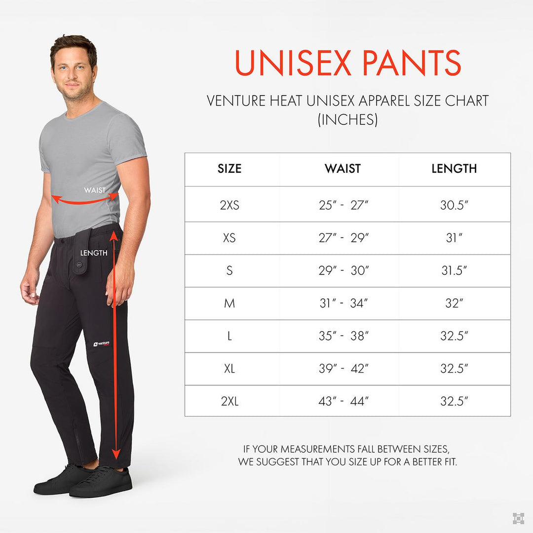 Venture Heat 12V Bluetooth Motorcycle Heated Pant Liners