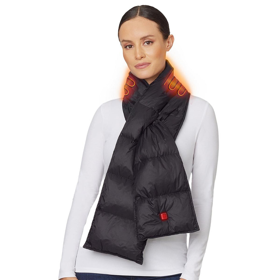 Venture Heat 7V Down Heated Scarf - Front
