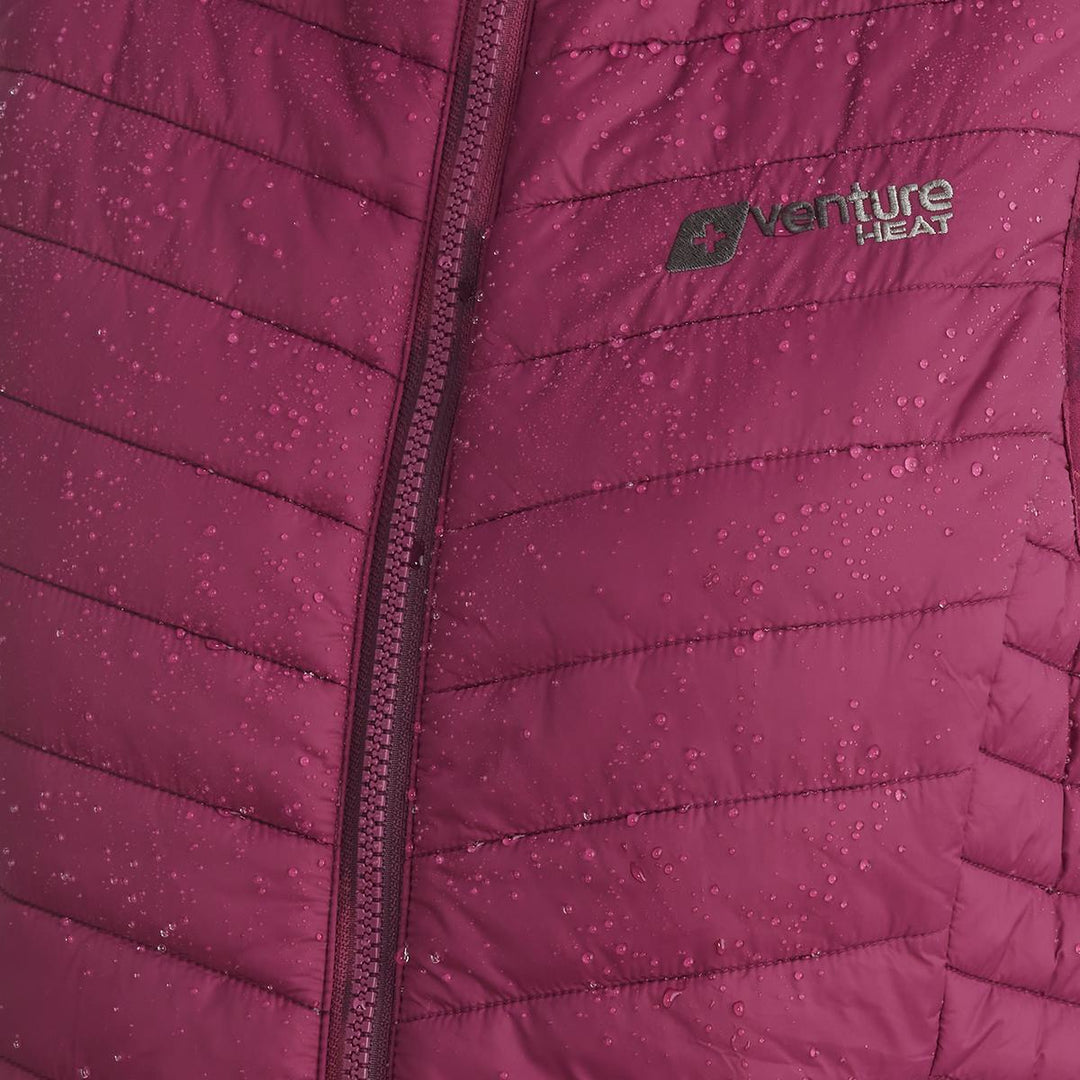 Venture Heat 7V Women's Bluetooth Battery Heated Puffer Vest - Right