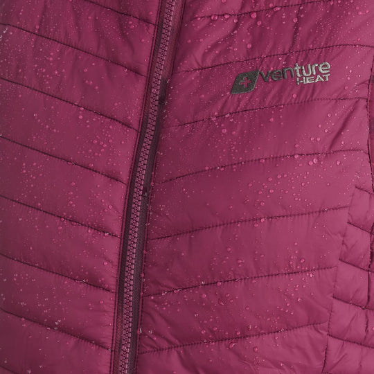 Venture Heat 7V Women's Bluetooth Battery Heated Puffer Vest - Right