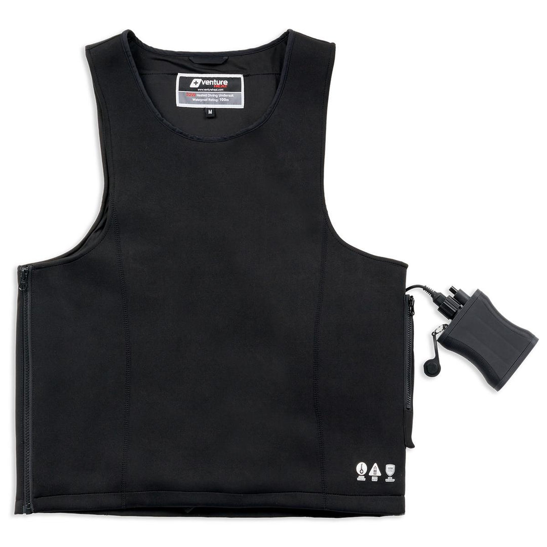 Venture Heat SPORT V3 Waterproof Heated Diving Vest - Info