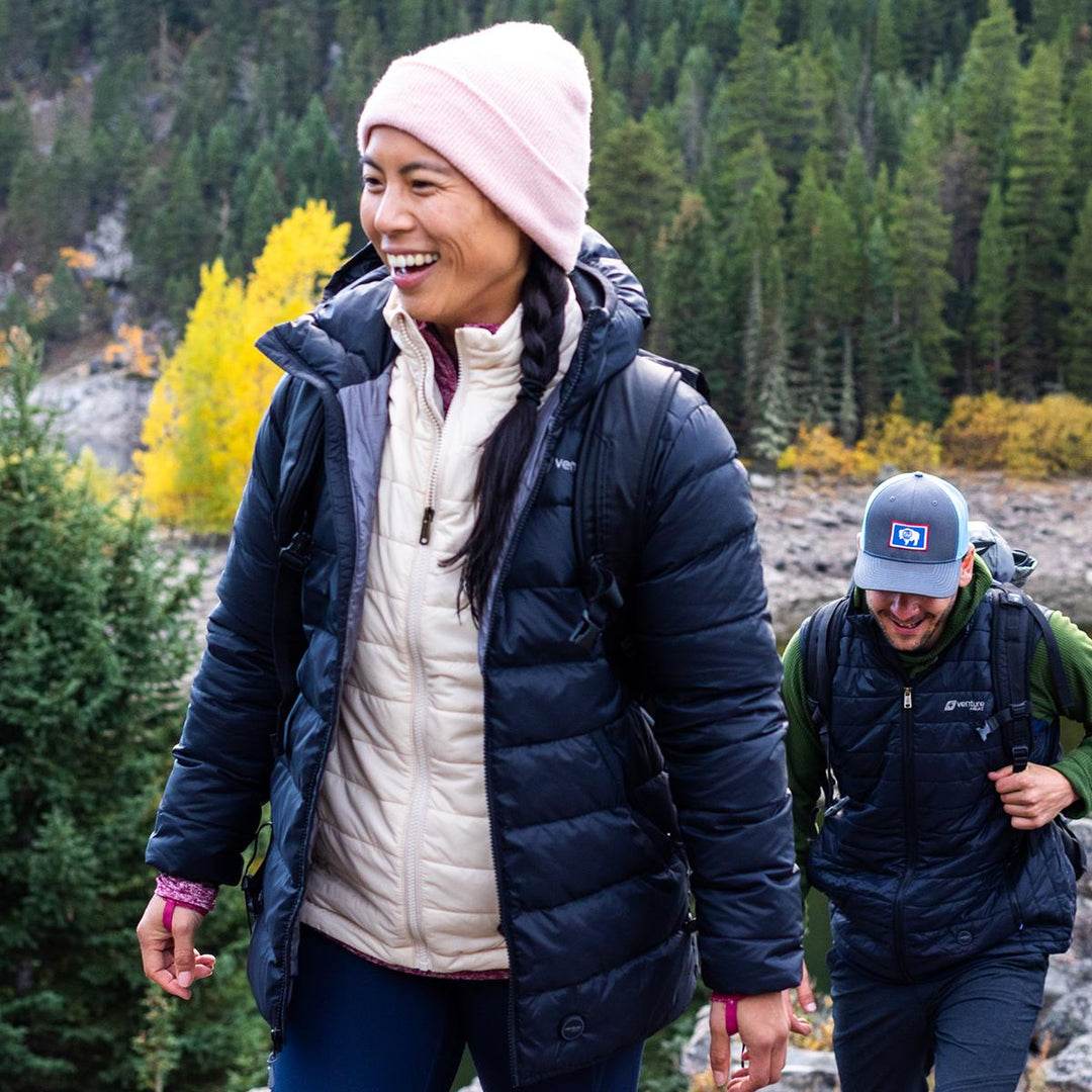 Venture Heat 12V Women's Down Bluetooth Battery Heated Jacket