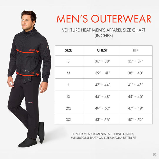 Venture Heat 7V Men's Bluetooth Battery Heated Shirt