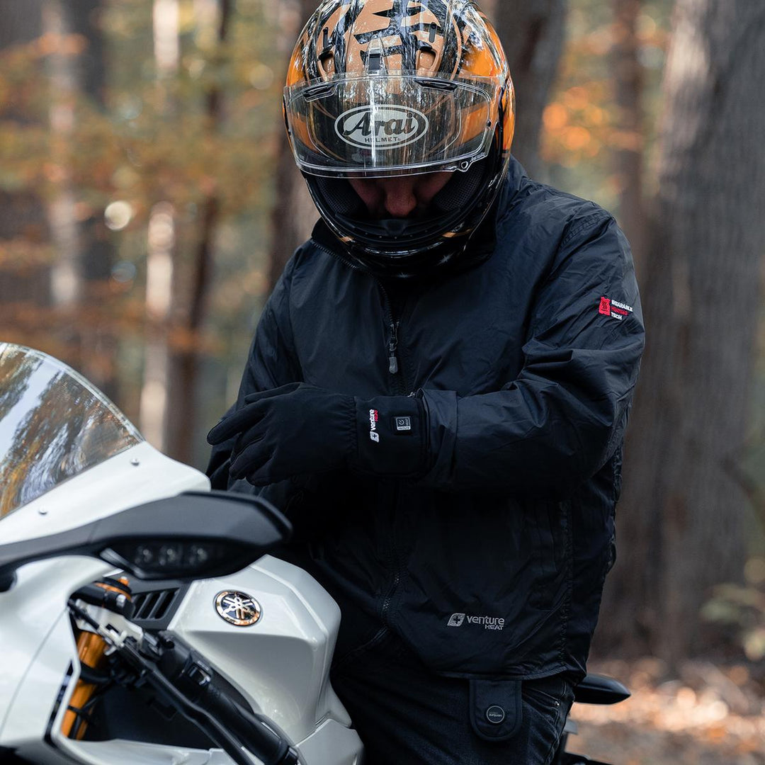 Venture Heat 12V Motorcycle Heated Jacket Liner with Onboard Controller