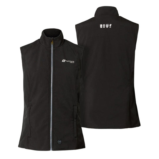 Venture Heat 12V Women's PROMAX Bluetooth Battery Heated Vest - Back