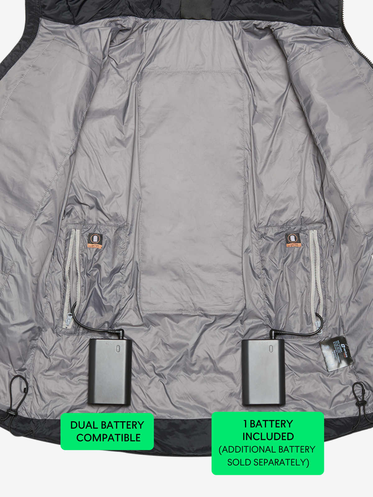 Unisex MAX 22W Heated Bomber Jacket with HeatSync