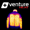 logo of Venture Heat USA | Powerful Heated Clothing that Just Works.