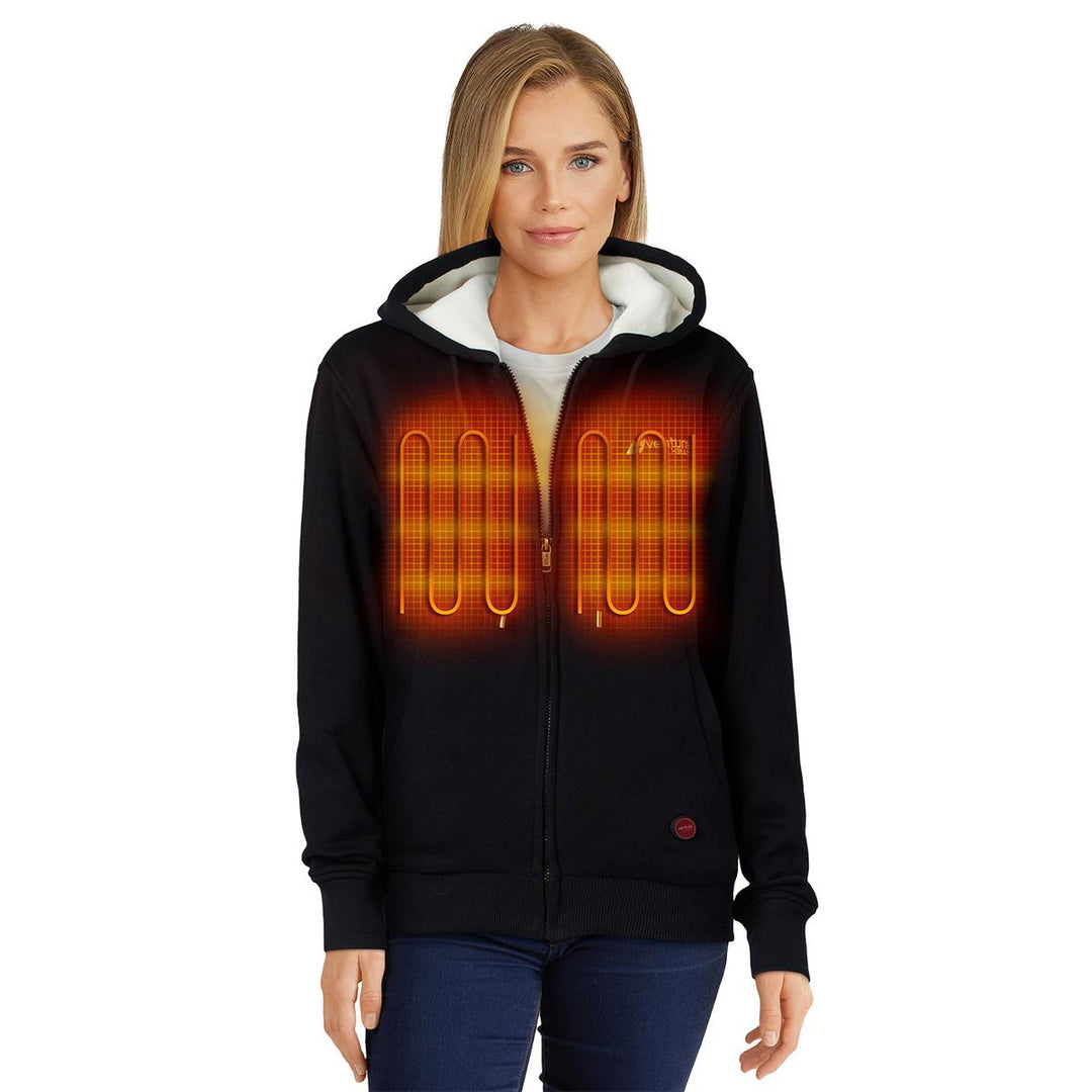 Venture Heat 7V Bluetooth Battery Heated Hoodie - Front