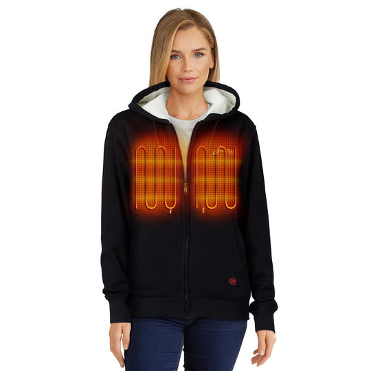 Venture Heat 7V Bluetooth Battery Heated Hoodie - Front