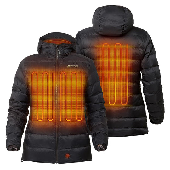 Venture Heat 12V Women's Down Bluetooth Battery Heated Jacket