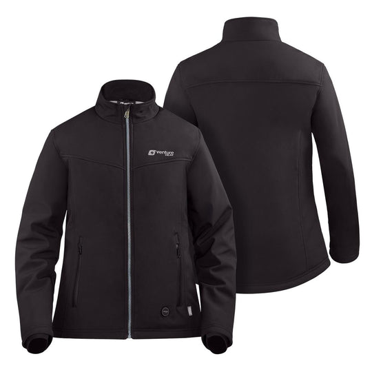 Venture Heat 7V Women's Bluetooth Softshell Battery Heated Jacket - Back