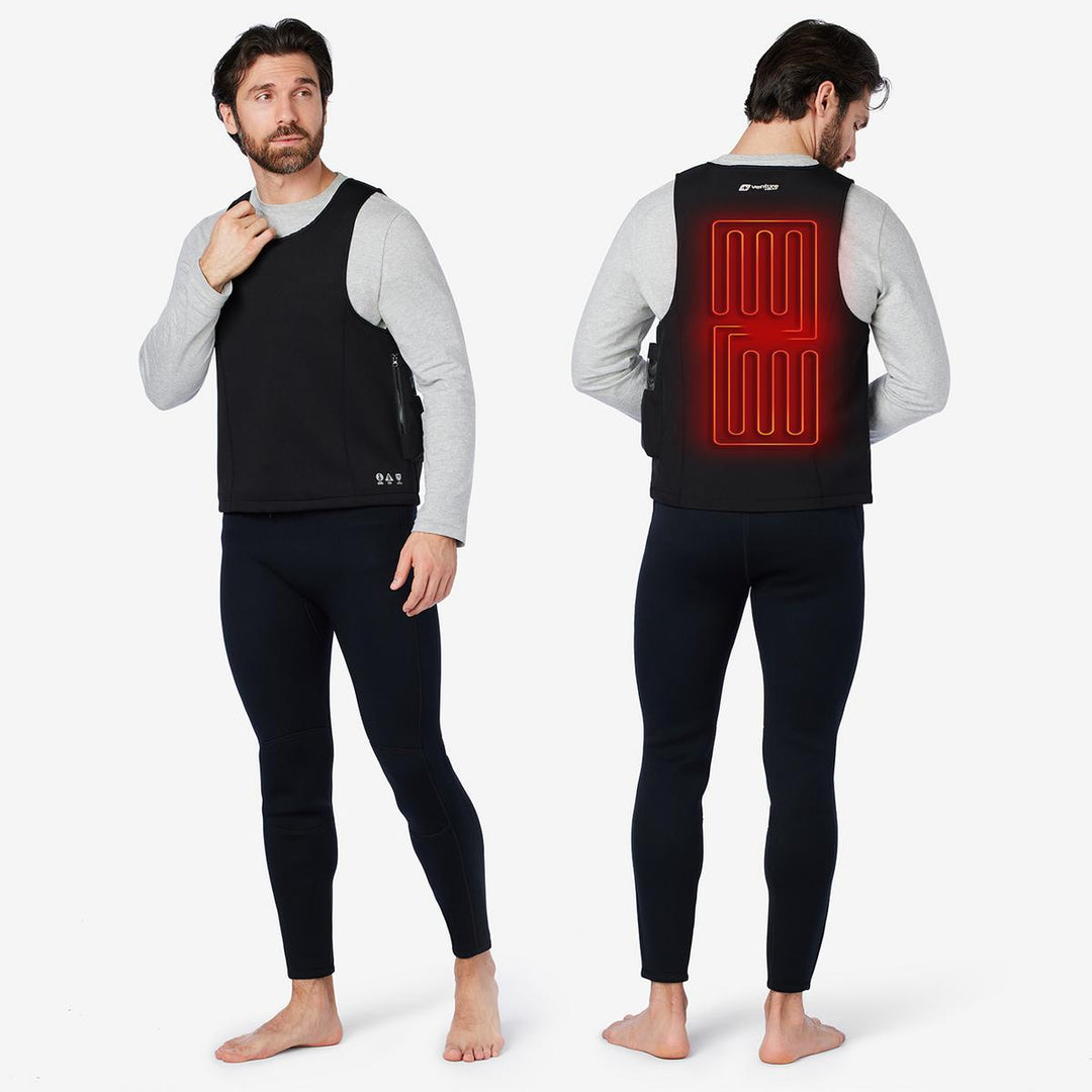 Venture Heat SPORT V3 Waterproof Heated Diving Vest - Left