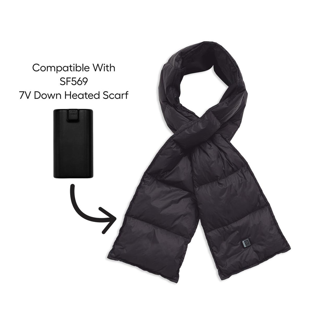 Venture Heat 7V Down Heated Scarf - Info