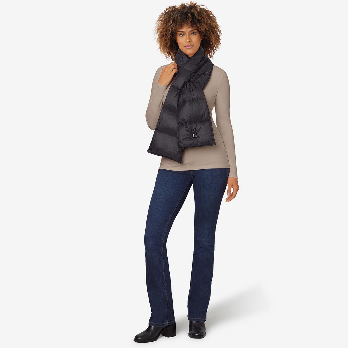 Unisex Packable Heated Down Scarf – Venture Heat