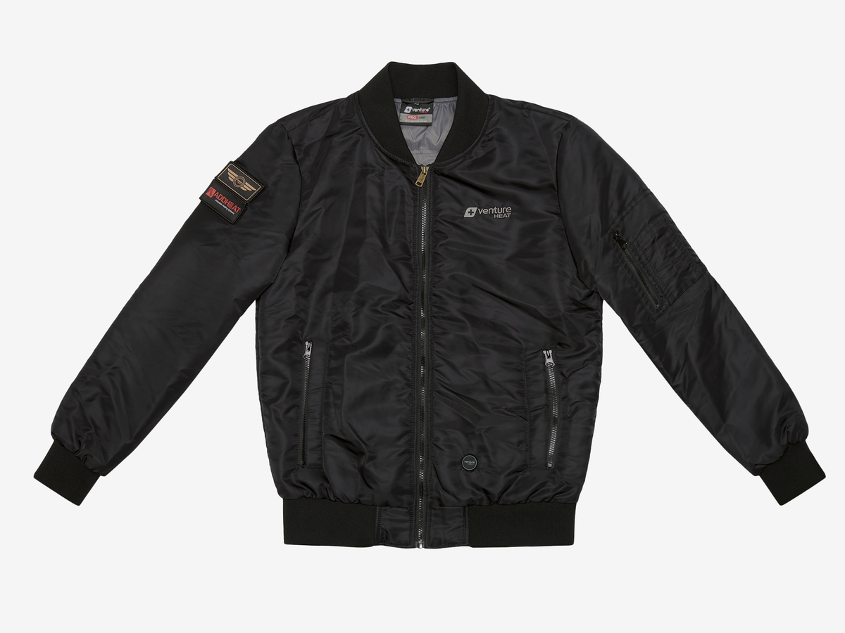 Unisex MAX 22W Heated Bomber Jacket with HeatSync
