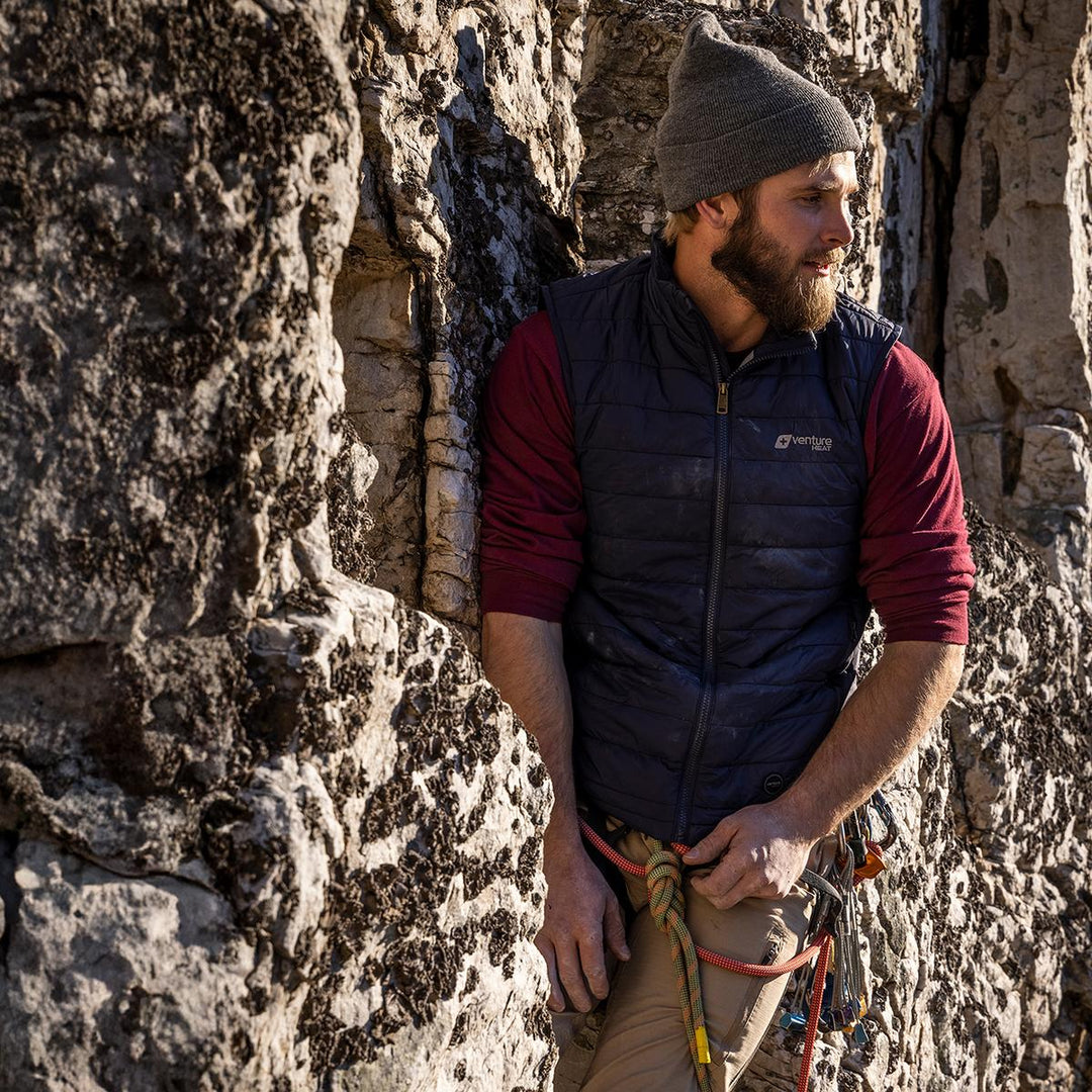 Venture Heat 7V Men's Bluetooth Battery Heated Puffer Vest