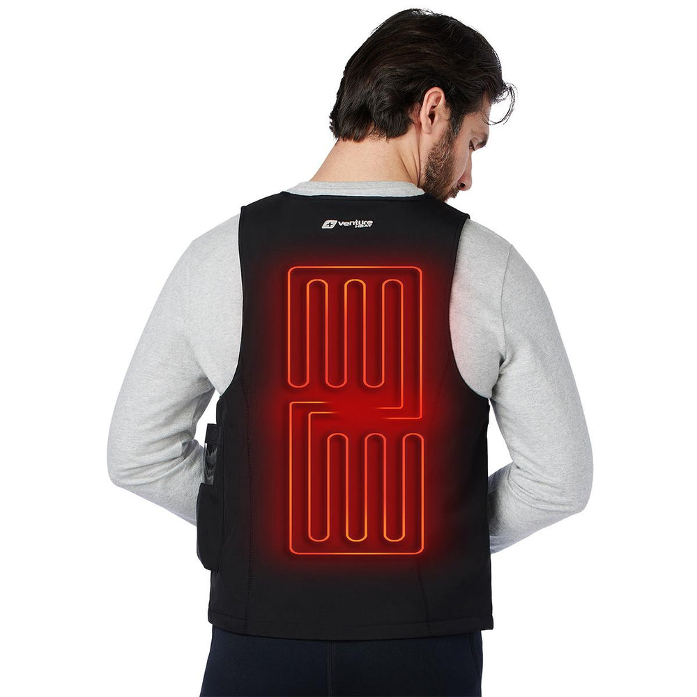 Venture Heat SPORT V3 Waterproof Heated Diving Vest - Front