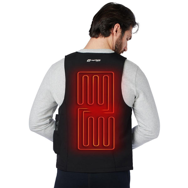 Venture Heat SPORT V3 waterproof heated dive vest — alternate view