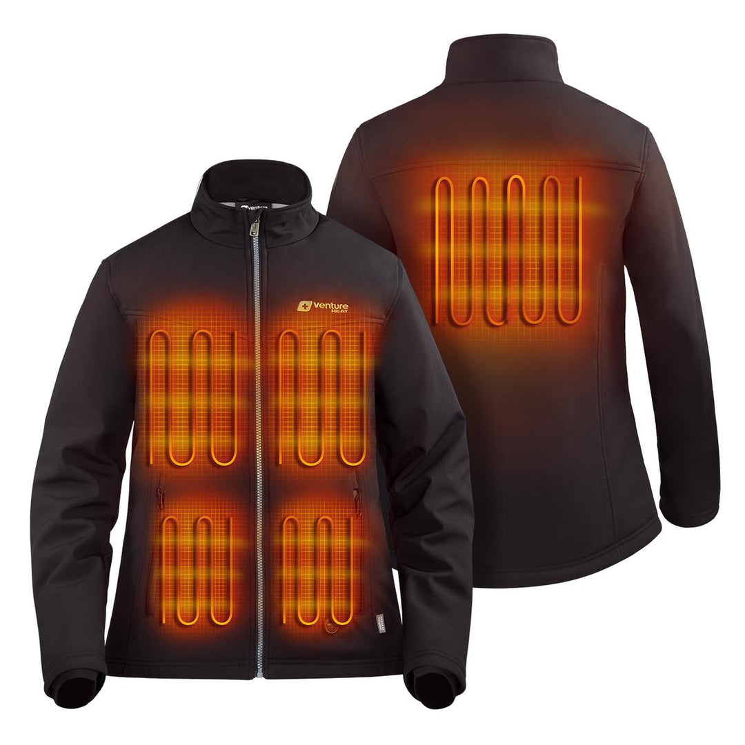 Venture Heat 7V Women's Bluetooth Softshell Battery Heated Jacket