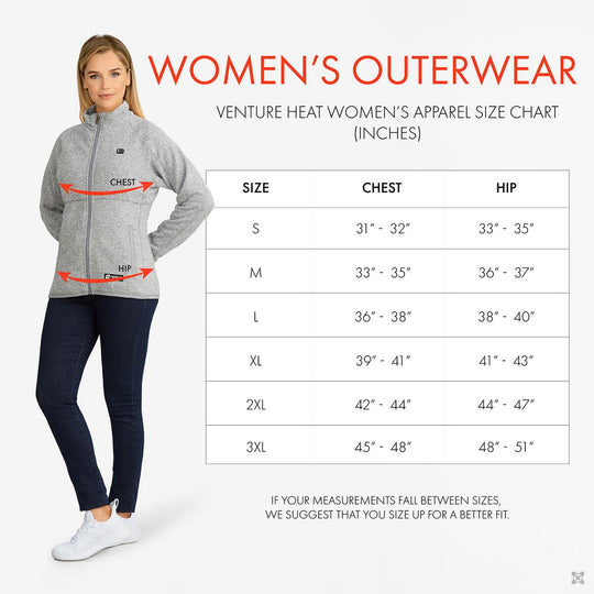Venture Heat 7V Women's Battery Heated Puffer Jacket (X-Small)
