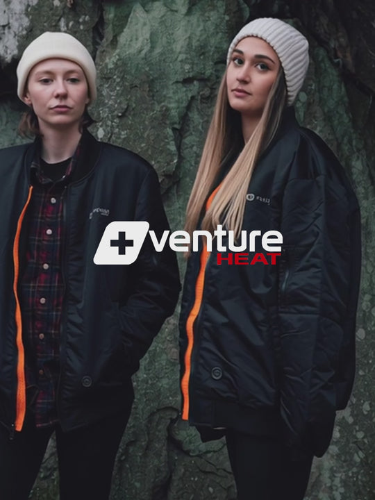 Venture Heat 12V MAX Bluetooth Battery Heated Bomber Jacket