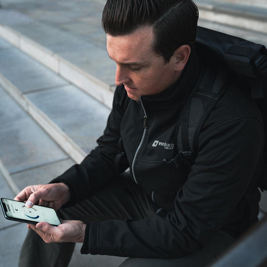 Venture Heat 7V Men's Bluetooth Softshell Battery Heated Jacket