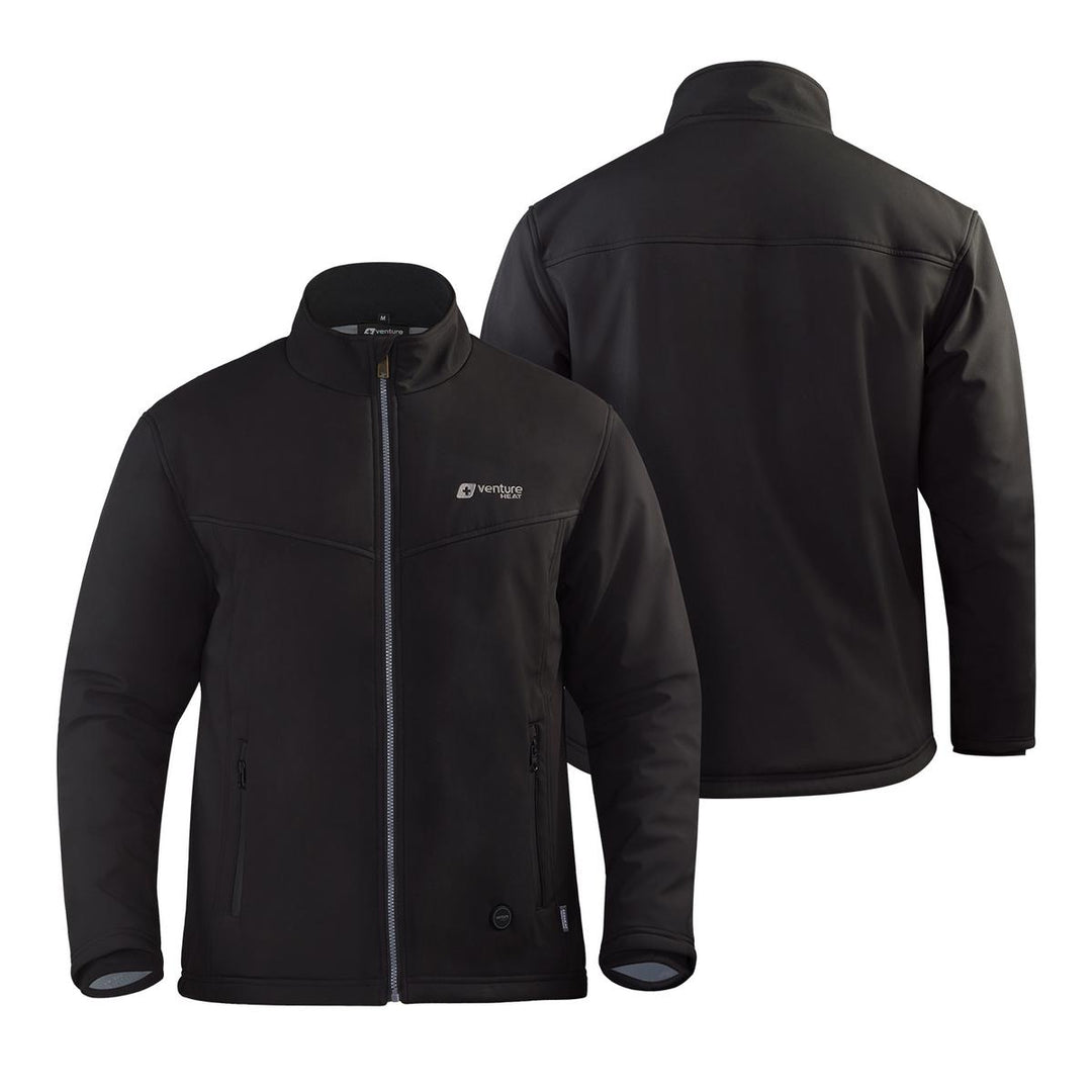 Venture Heat 7V Men's Bluetooth Softshell Battery Heated Jacket - Back