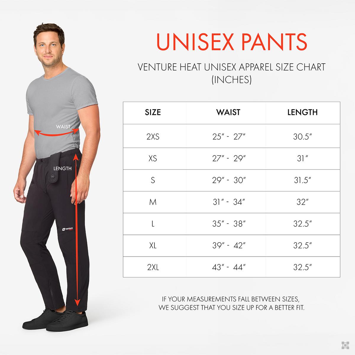 Heated Sweatpants | 7V Bluetooth Joggers | Venture Heat