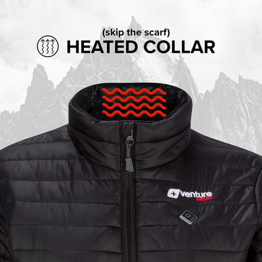 Venture Heat 7V Women's Battery Heated Puffer Jacket (X-Small)