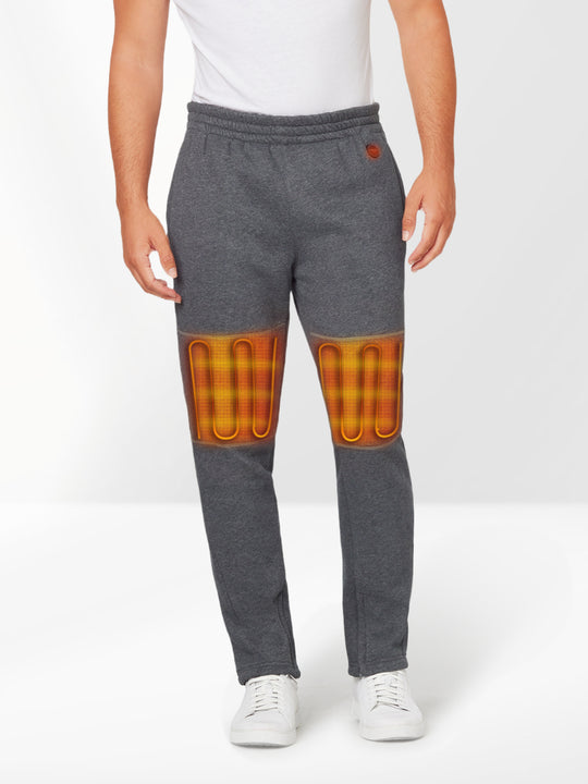 Unisex 13W Heated Jogger Sweatpants with HeatSync