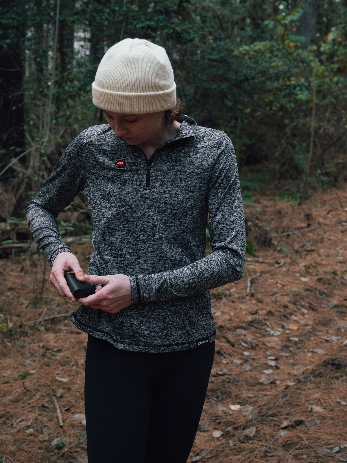 Women's 13W Heated Midlayer Shirt with HeatSync  - Black - FINAL SALE