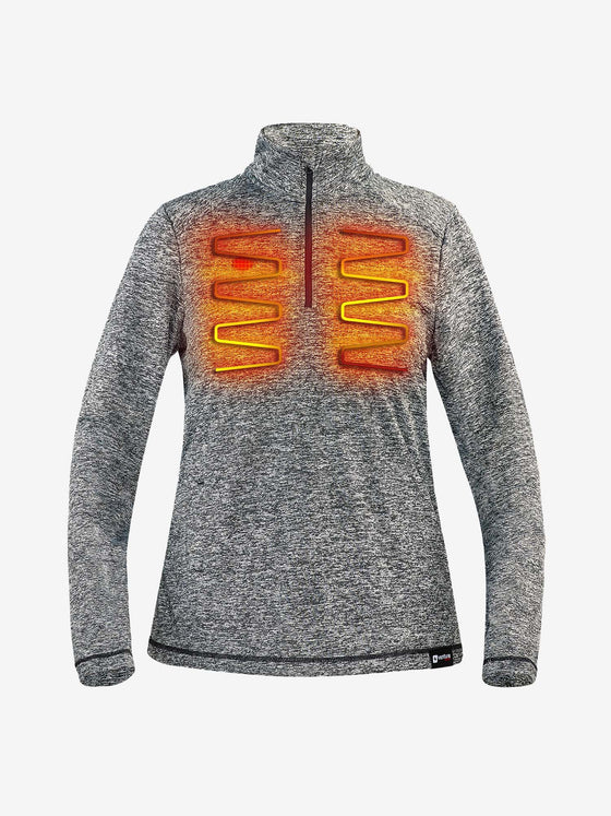 Women's 13W Heated Midlayer Shirt with HeatSync  - Charcoal