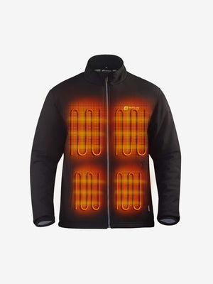 Men's 16W Heated Softshell Jacket with HeatSync