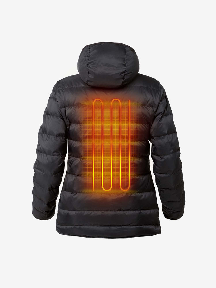 Women's MAX 26W Heated Down Jacket with HeatSync