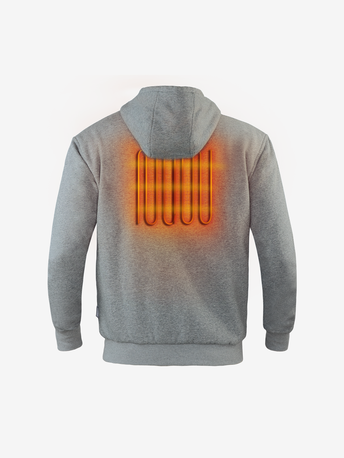 Unisex 11W Heated Ultra Soft Hoodie with HeatSync  - Gray