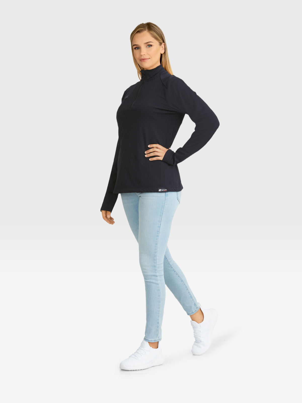 Women's 13W Heated Midlayer Shirt with HeatSync  - Black - FINAL SALE